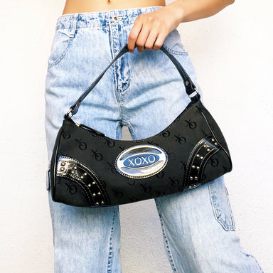 Vintage XOXO Y2K Shoulder Purse | Shoulder purse, Purses, Black purses